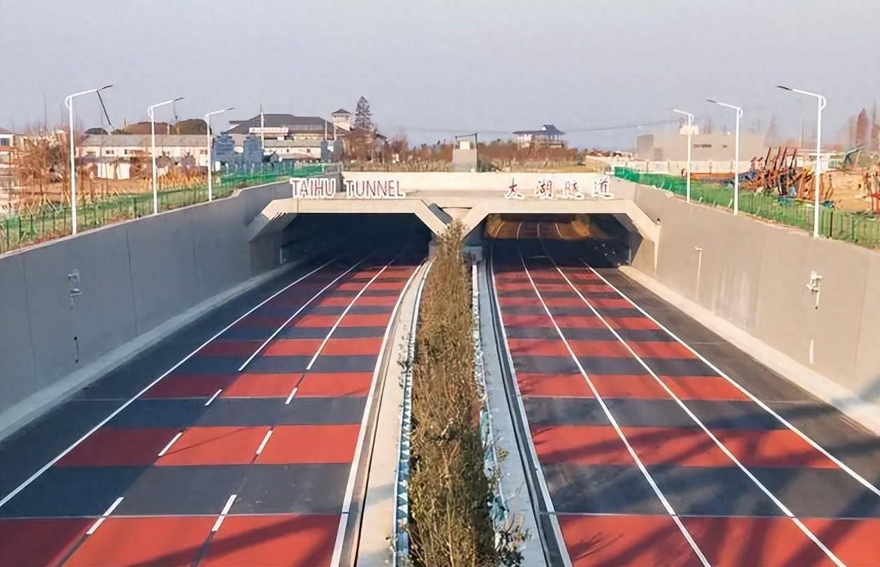 马山太湖隧道图片