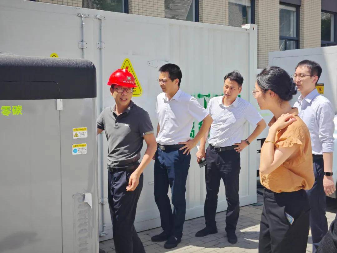 浙江衢州柯城区驻上海招商局局长姜祥峰莅临新工绿氢洽谈招商合作事宜