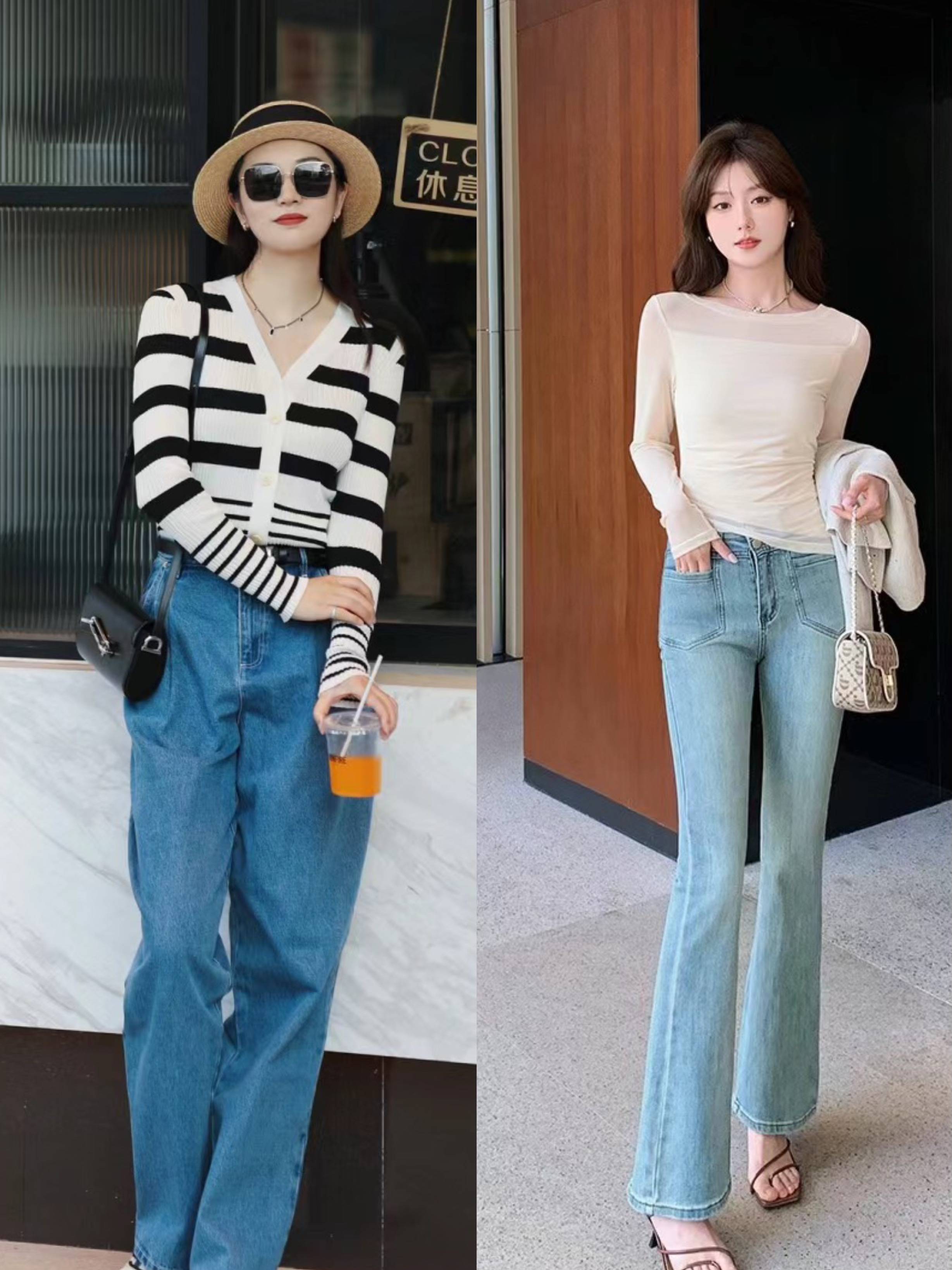 夏天要穿牛仔裤,当然首选"蓝色系",好搭配又显活力,真耐穿!