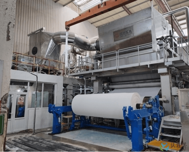 保定昌达为保定恒信提供的新月型纸机顺利开机_造纸_改造_机械