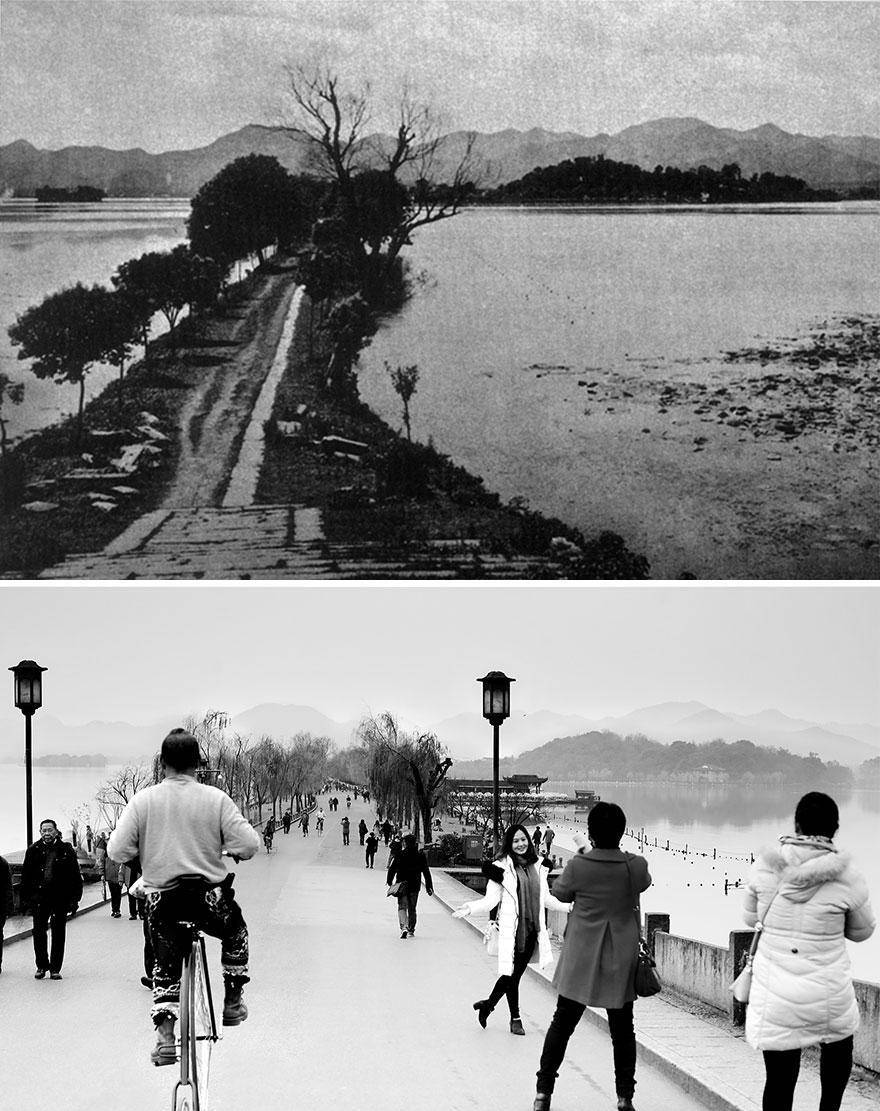 13张珍贵的照片,展示了中国这100年来发生的变化