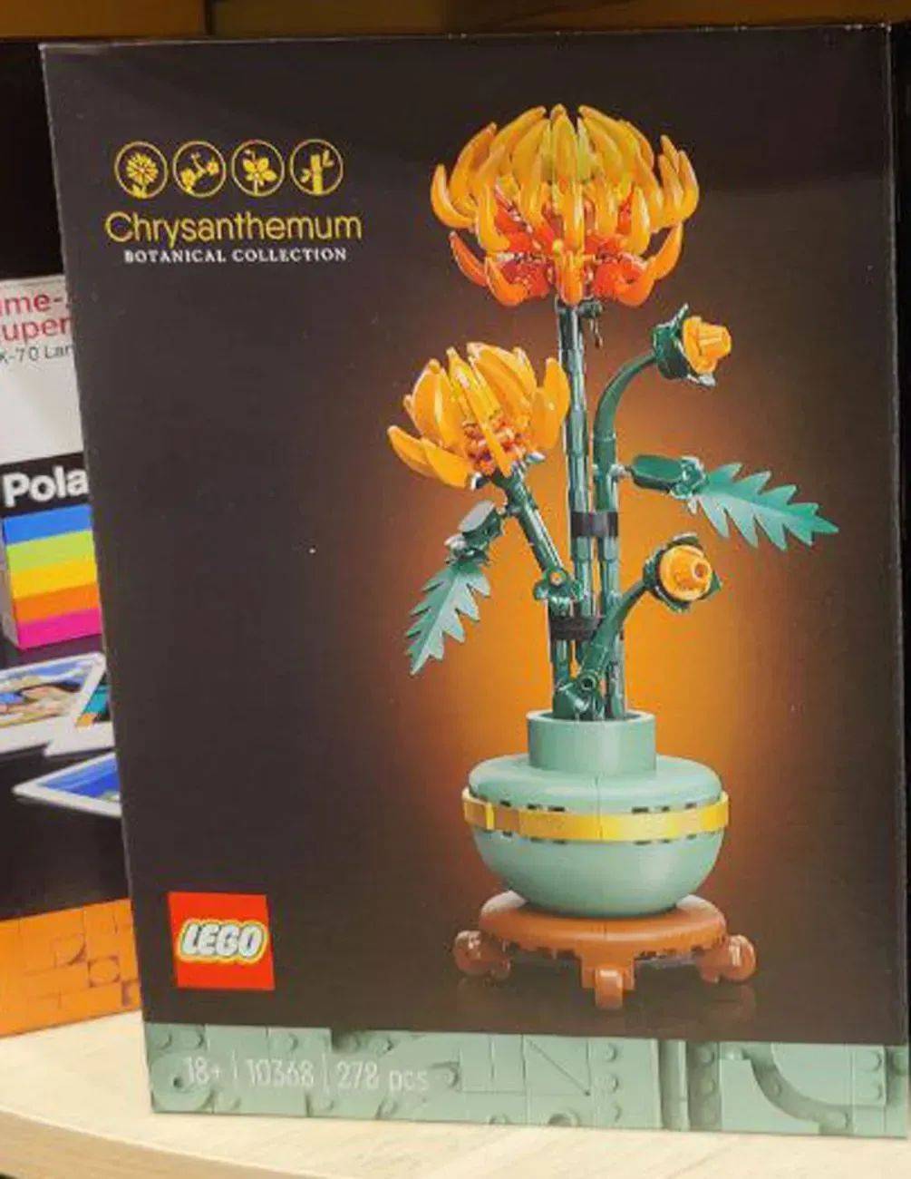 乐高新花植系列套装10368菊花和10369梅花曝光
