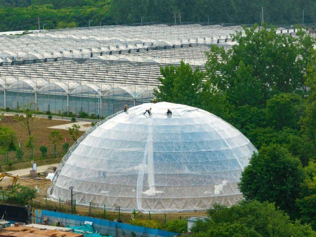 预计建成后将成为现代农业休闲观光和科普展示的重要场所