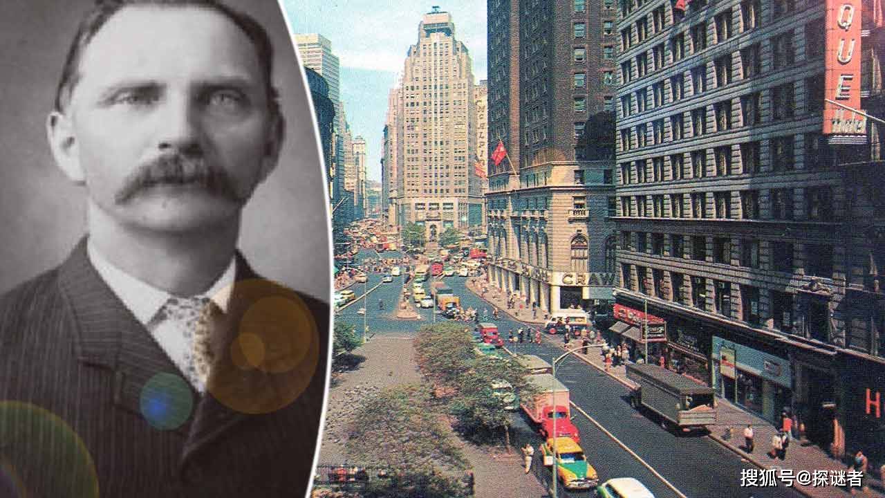 穿越者鲁道夫·芬茨,时代广场上的时间旅客,他真的来自过去吗