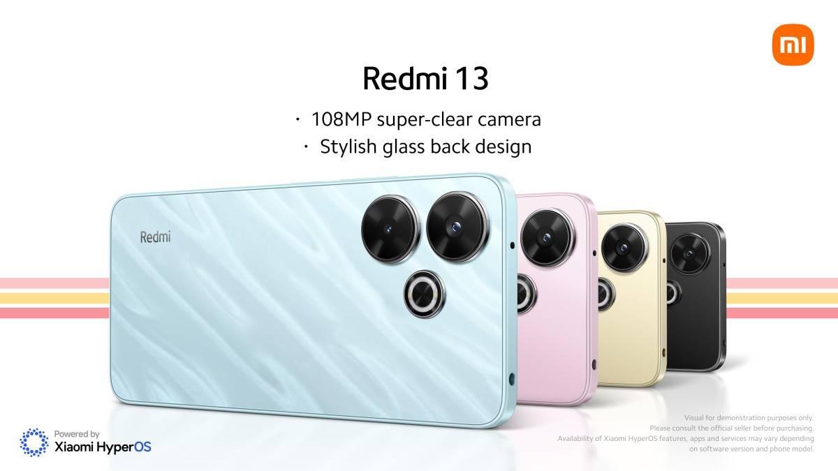 redmi 13 正式发布:首款 108mp 摄像头,快充与性能大升级