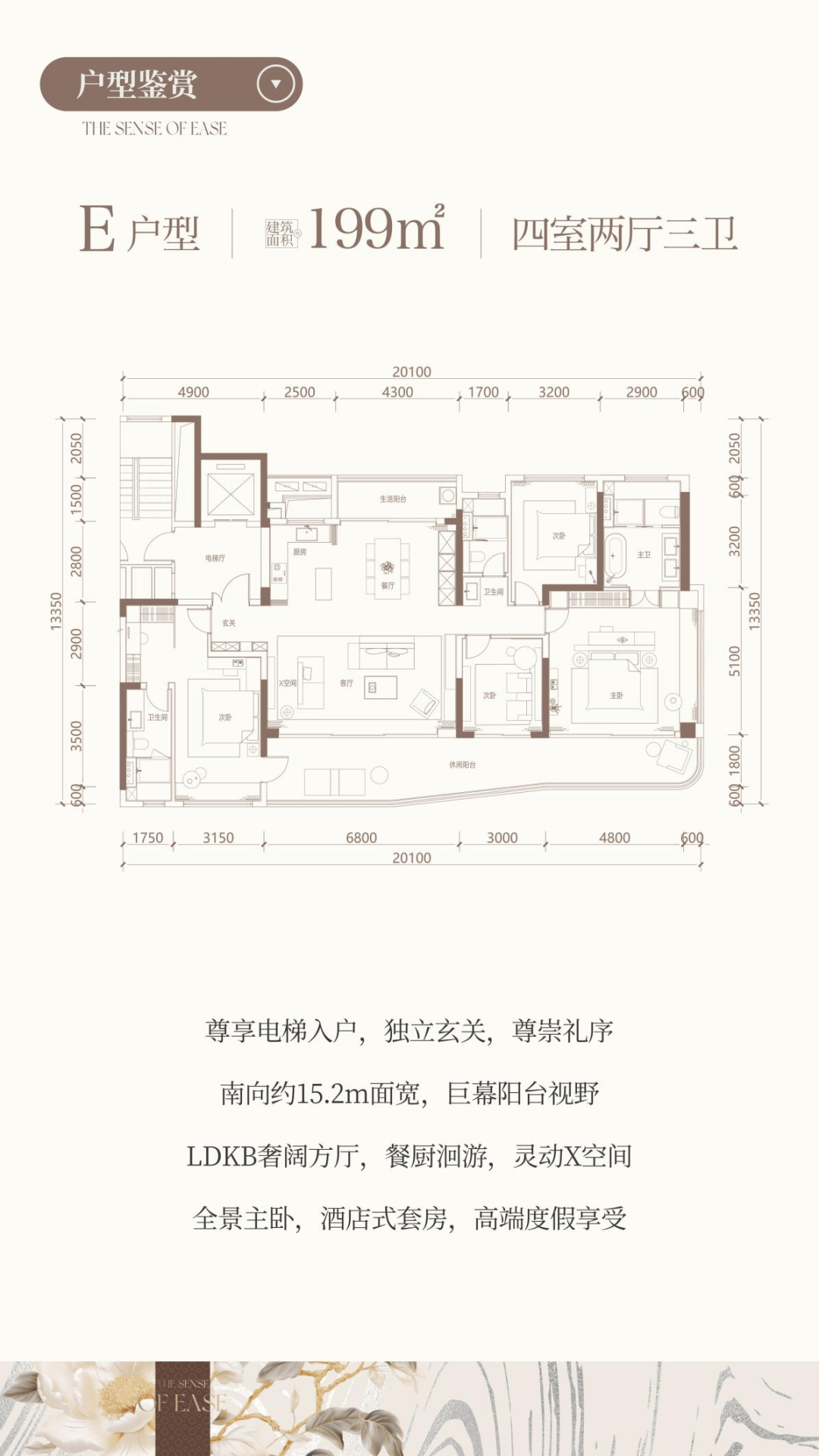 保利西悦湾户型图图片