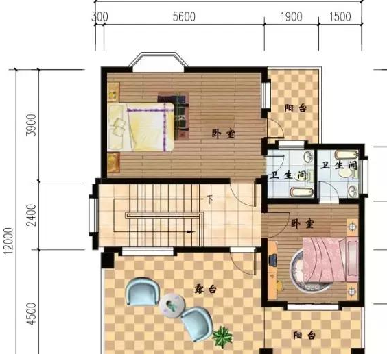 开间9米的三层别墅,这一款设计就是你理想的户型