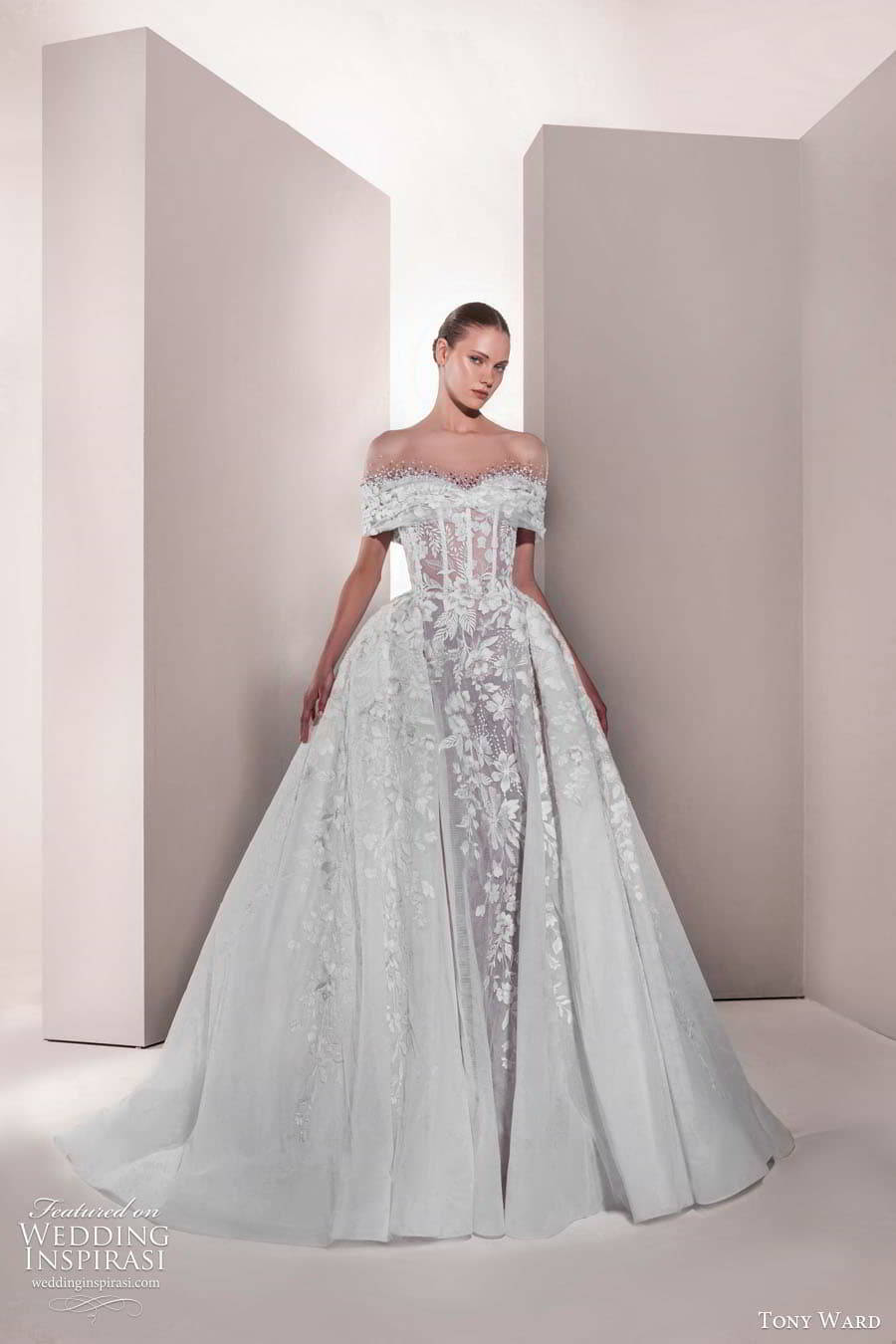 tony ward la mariée 2025 "the pollen dance" 春季婚纱系列_礼服