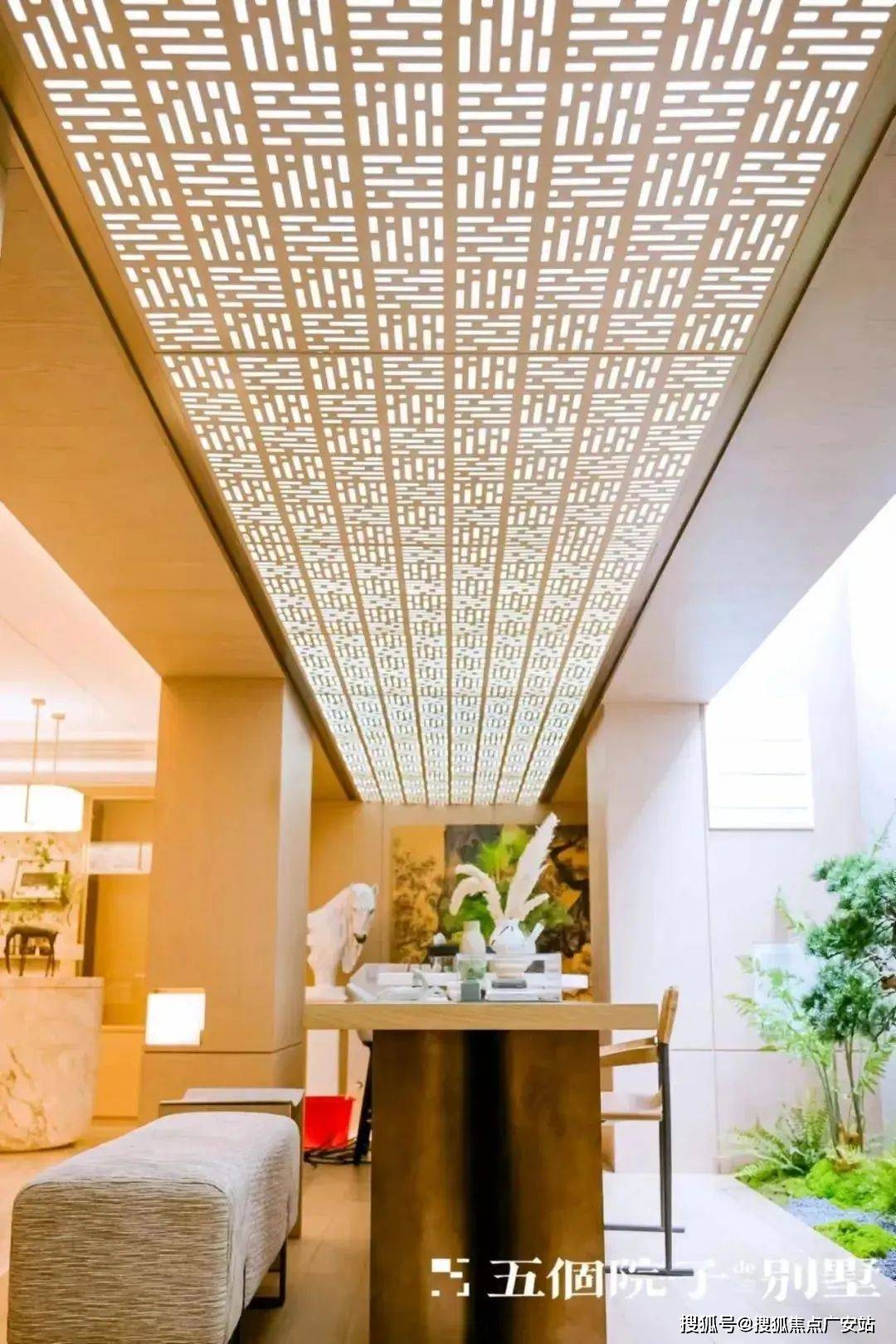 上海买别墅就选五个院子的别墅,新中式合院建筑风格,品质环境双一流