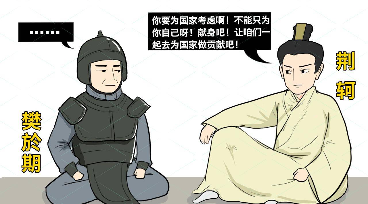 荆轲与樊於期荆轲刺秦的经过荆轲在劝樊於期自杀后,得到了觐见秦始皇