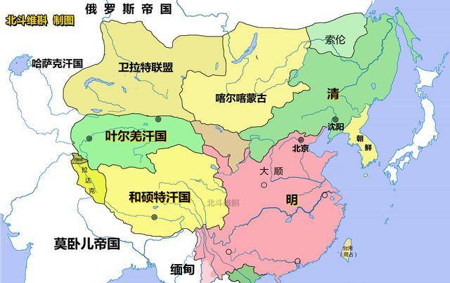 努尔哈赤_海西_建州