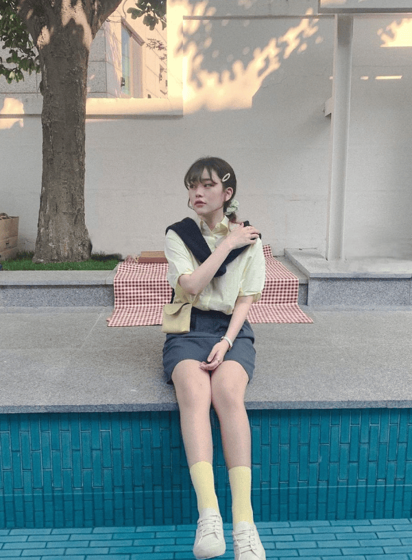 ins时尚博主breath_430裙装秘诀:清爽利落,绽放青春活力