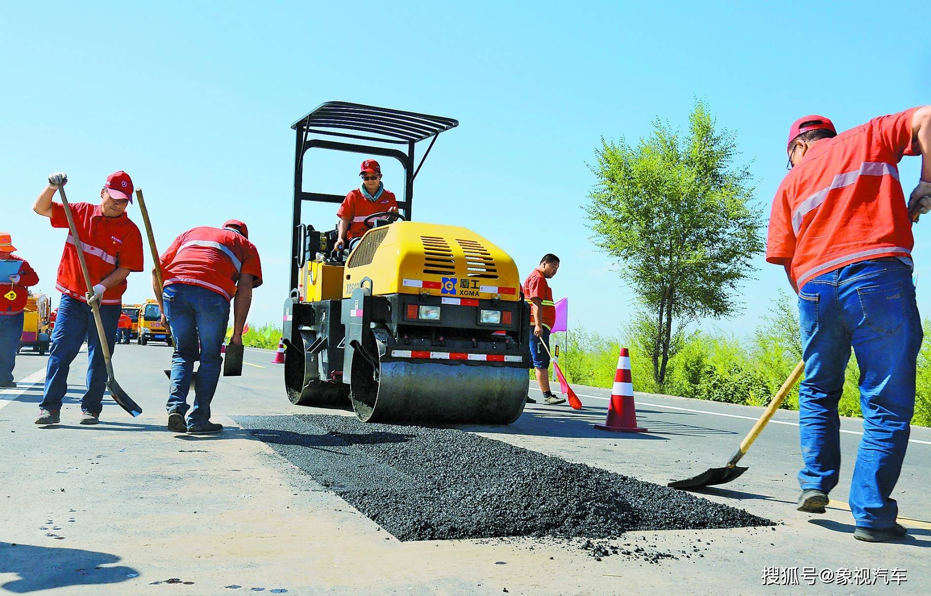 公路养护照片图片