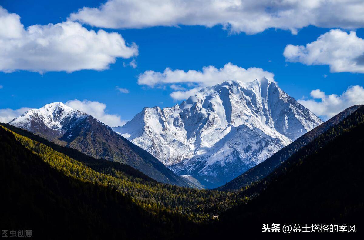 四川十大雪山图片