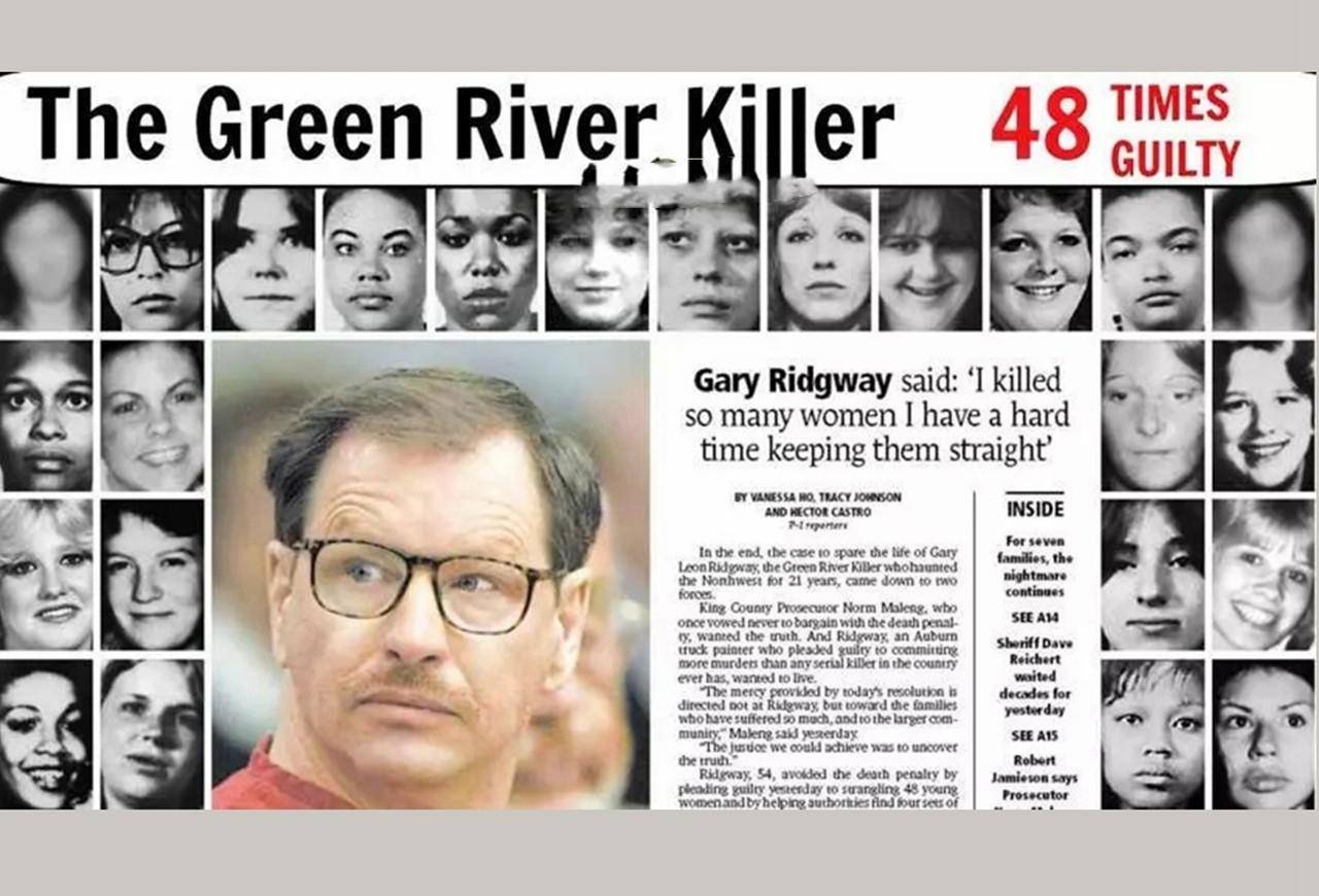 绿河杀手:奸杀48名女子,法庭上说48次我有罪,被判48次终身监禁