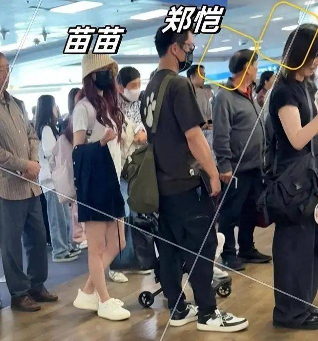   引起 郑恺一家五口去韩国旅游，昕薇的新发型非常抢眼。为了省钱，一家人分开坐经济舱。 
