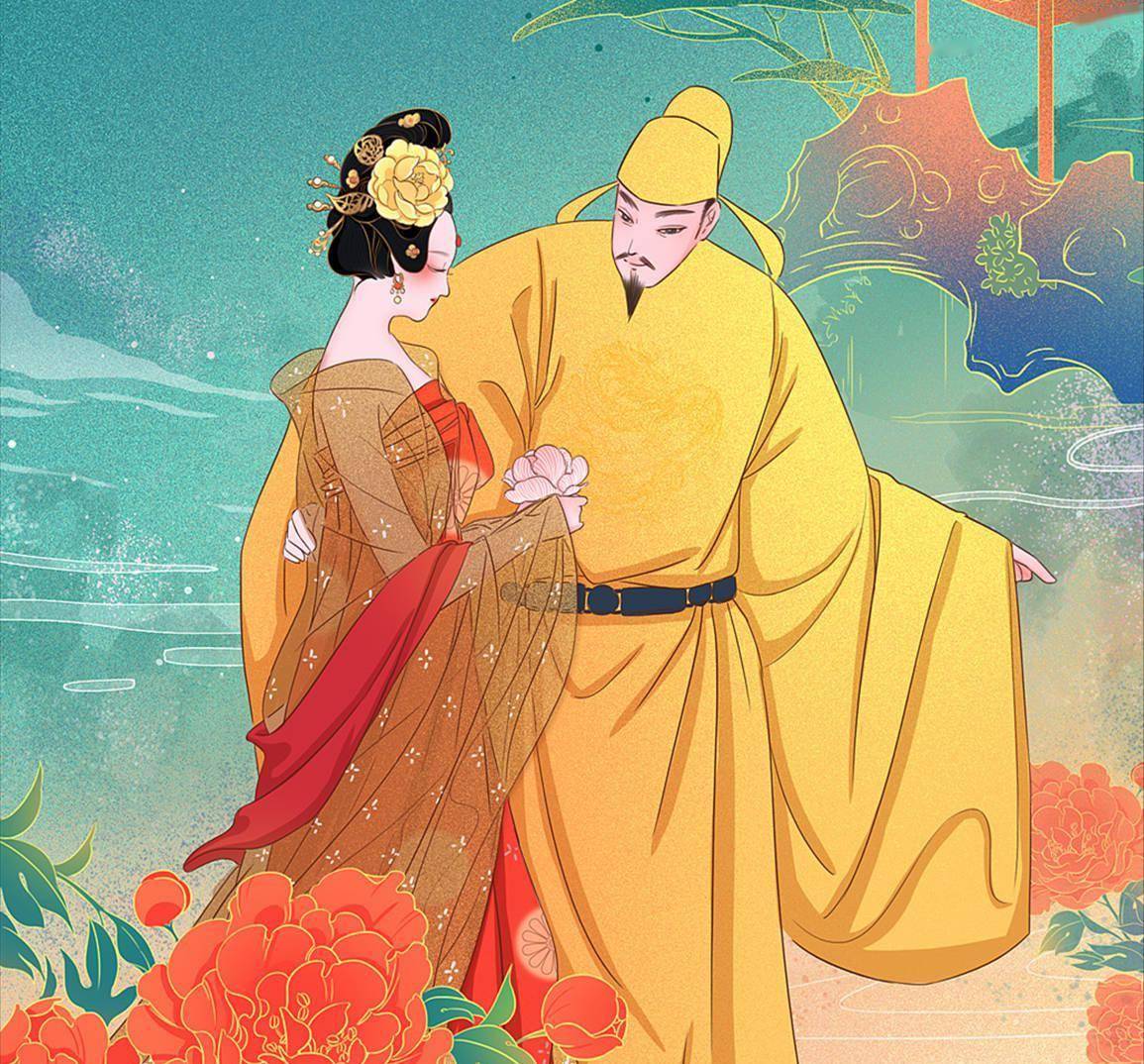 唐宫秘史:杨贵妃入宫之前,幸福像花儿一样_杨玉环_唐玄宗_寿王李