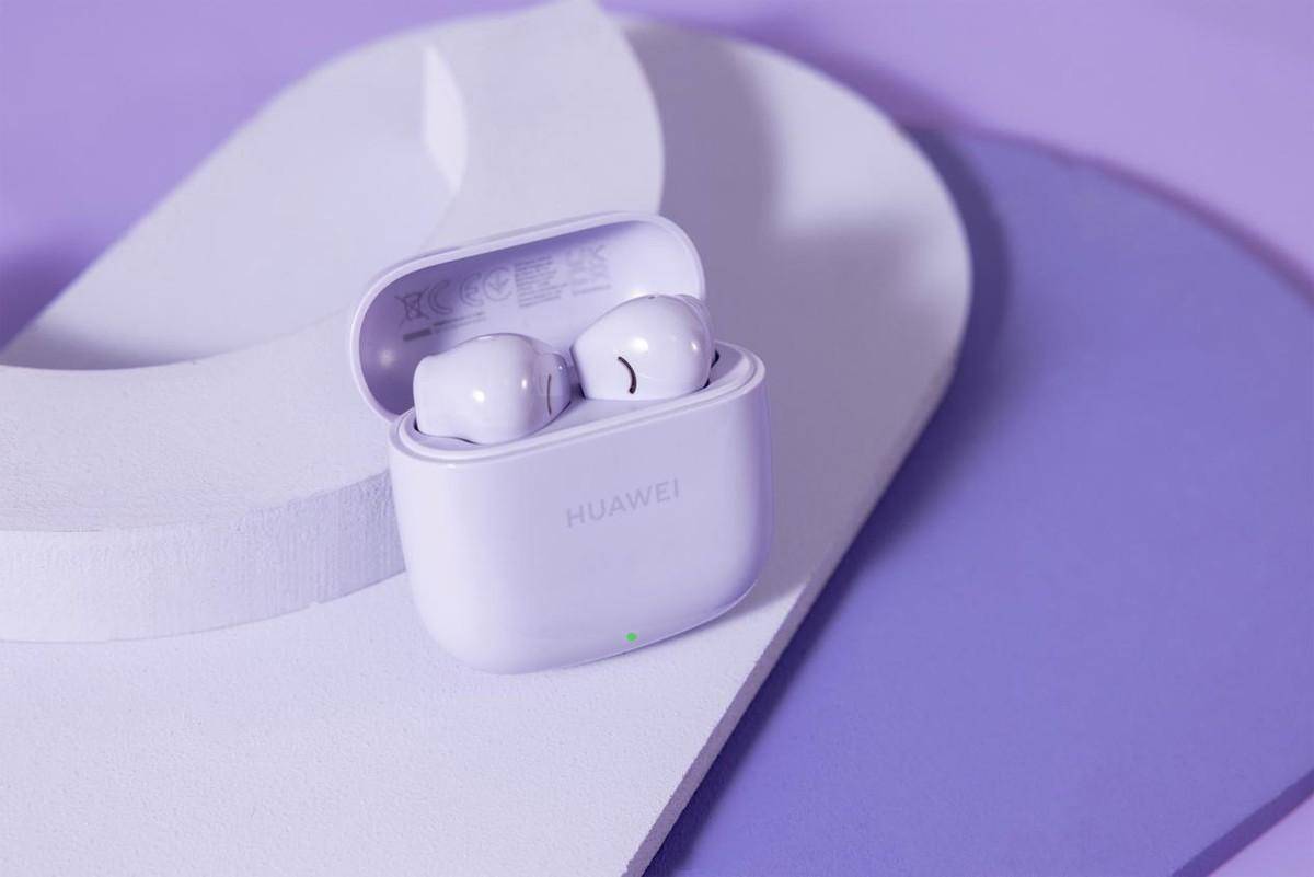 戴出清爽夏日风 华为freebuds se 2 香芋紫图赏_耳机_功能_支持