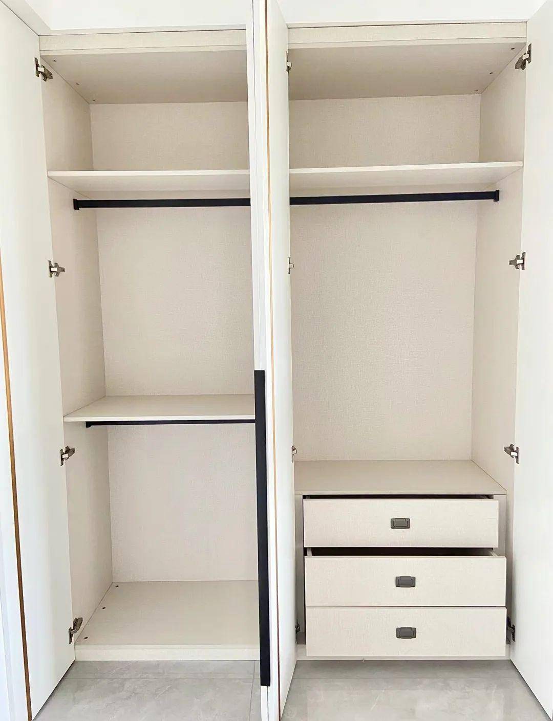 定制家具一半的坑踩到衣柜上,因为这15个秘密你不知道_柜门_柜子_抽屉