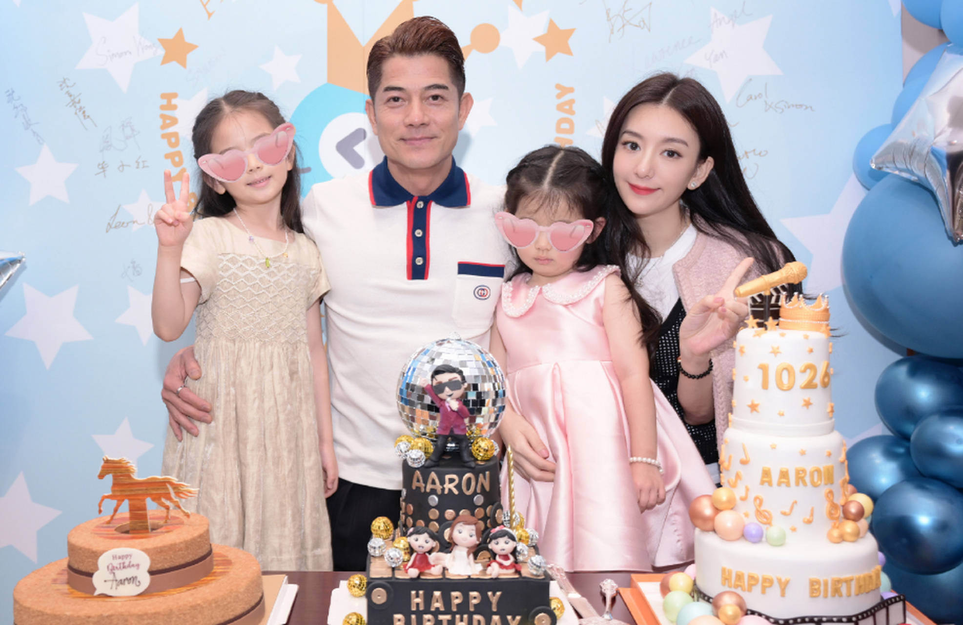 郭富城一家豪华游轮度假，高颜值全家福曝光，幸福气息扑面而来-郭富城夫妇现身杭州机场视频