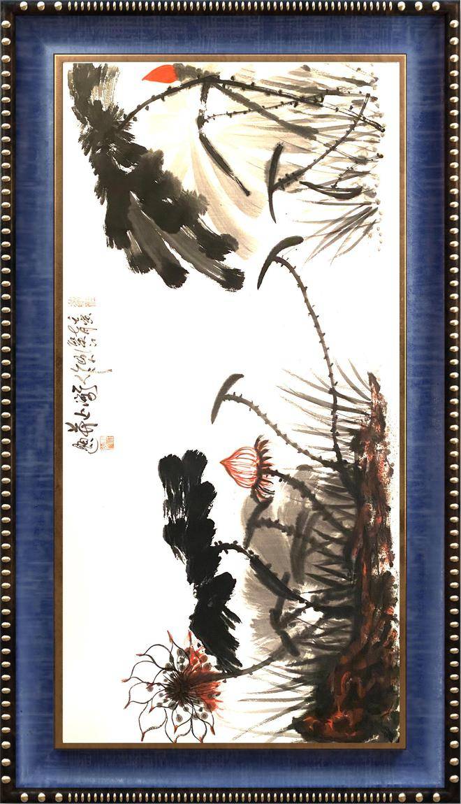 朱祖国:开创当代绘画的新笔墨境界_作品_花鸟画_国画