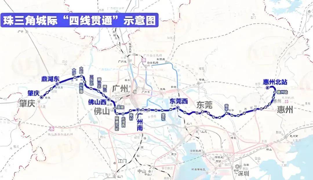 早在2022年1月,广东省就把珠三角城际铁路管理权移交给广州地铁集团