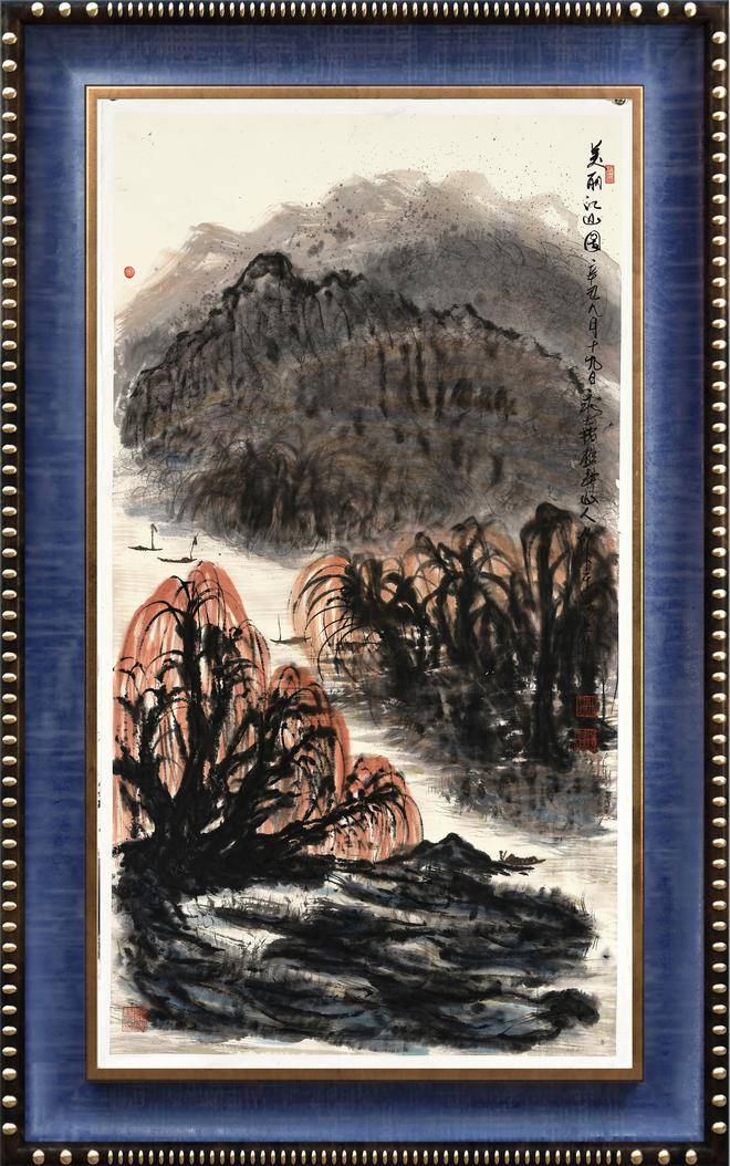 朱祖国:开创当代绘画的新笔墨境界_作品_花鸟画_国画