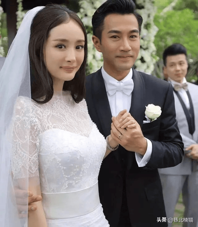 杨幂刘恺威结婚照片图片