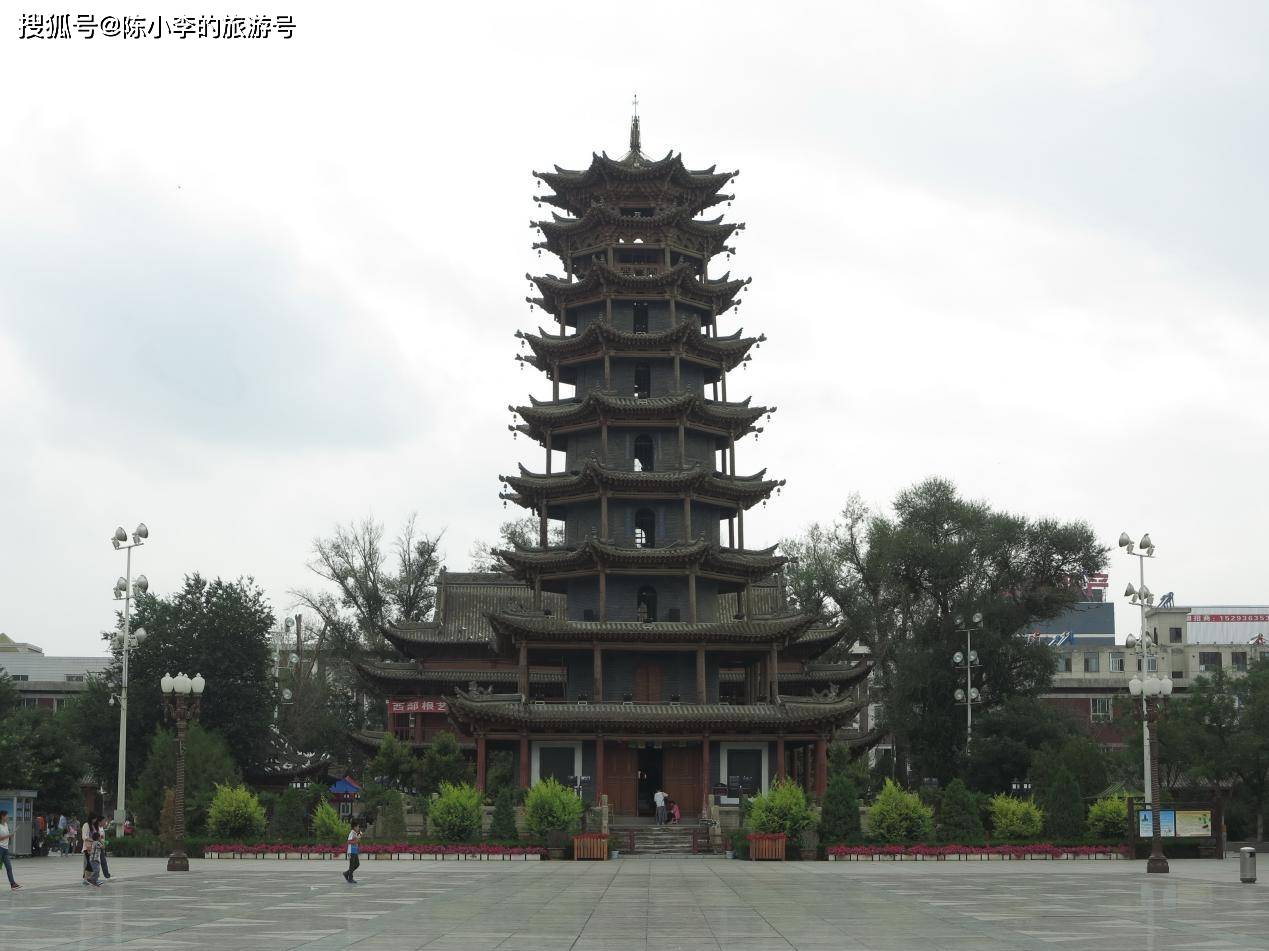 甘肃张掖市大佛寺,丝绸之路上的千年古刹 ,闻名国内外.