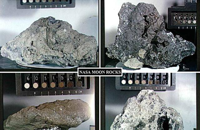 而那张卡片上面,其实也没有明确地指出,赠与物是月岩.