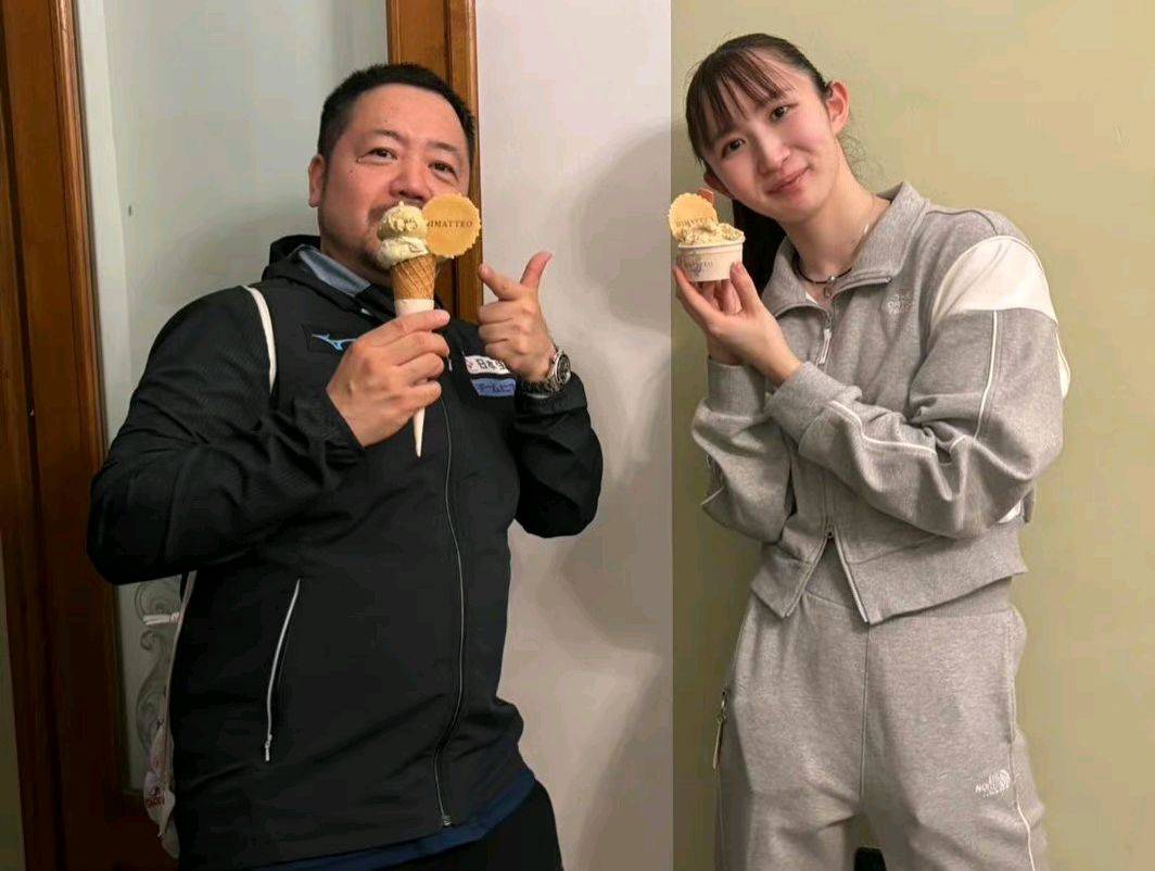 早田希娜能够取得目前的成绩,离不开石田大辅的悉心指导.