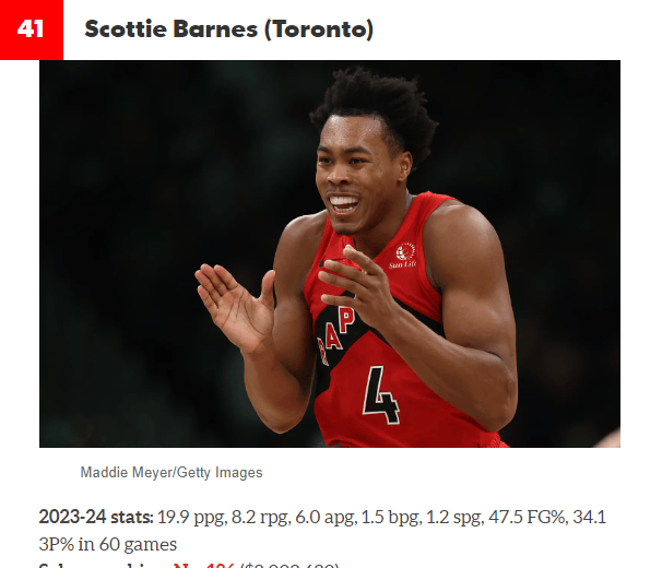 美媒公布本赛季百大球员排名:约基奇仍居首 爱德华兹第5詹皇第10