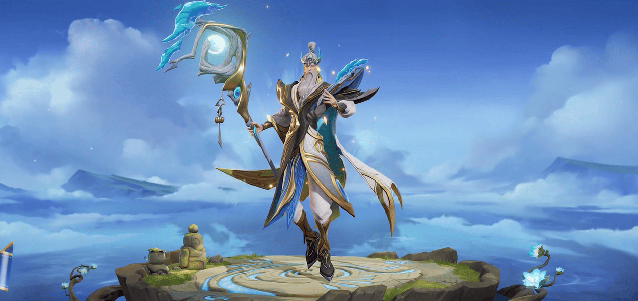 王者荣耀s36新赛季:姜子牙天穹之誓新皮肤