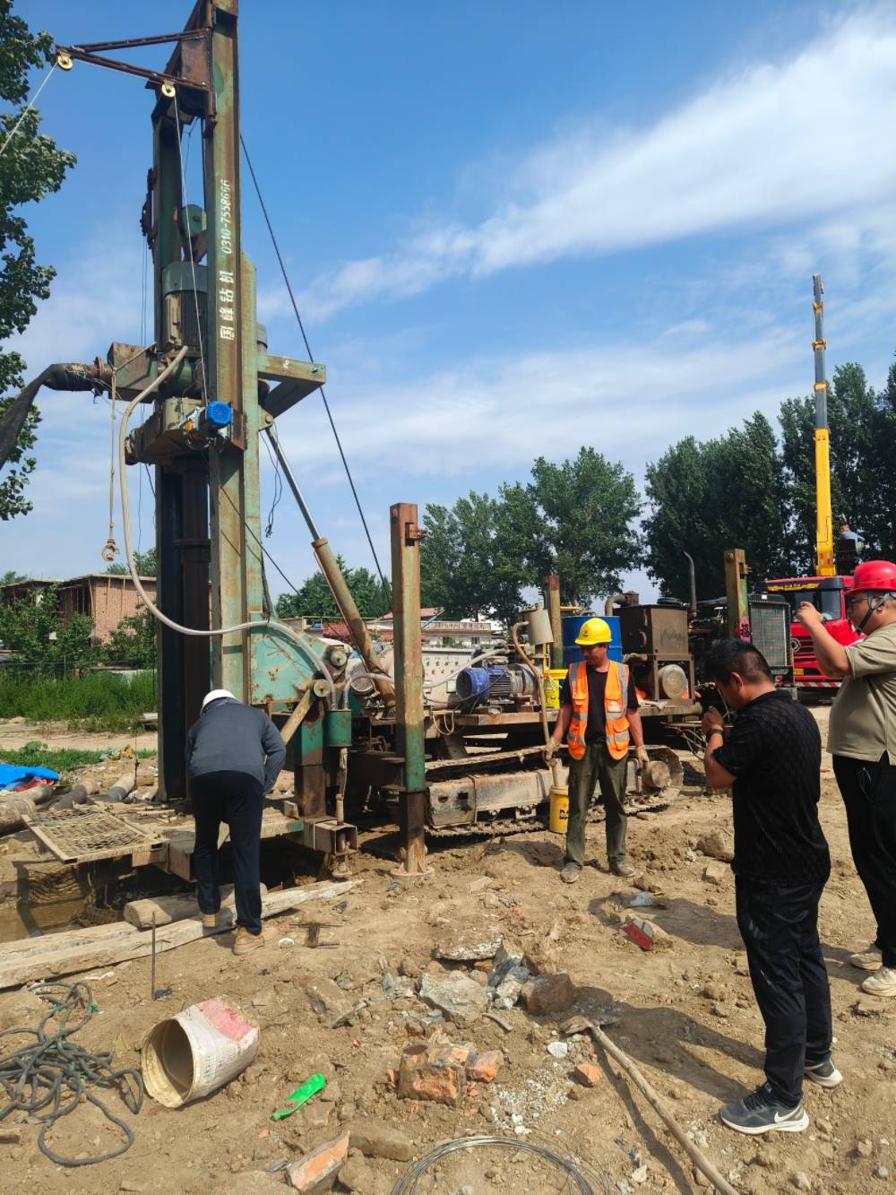 保定专业打桩施工队,保定桩基施工队,轩浩打桩施工队