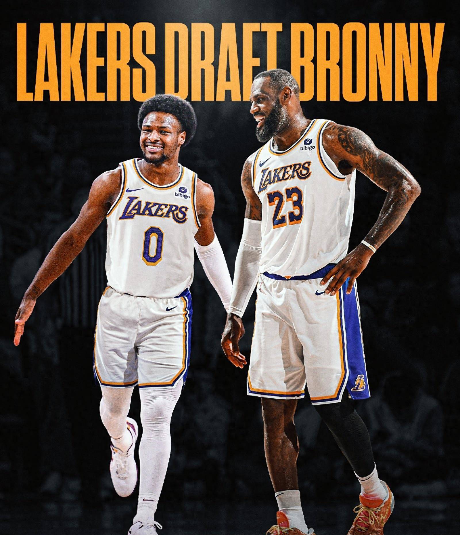 nba巨星勒布朗·詹姆斯球场战绩卓著,现如今更是成为父子间的情