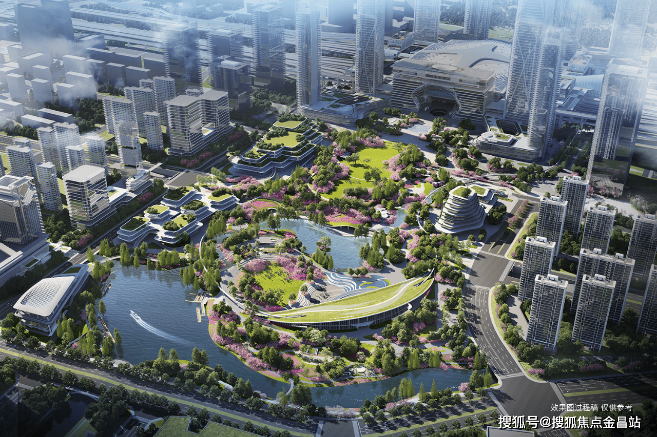武林,钱江新城之后,以杭州西站为核心,国际大牌建筑事务所foster