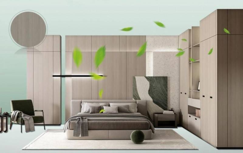 木非凡板材：门墙柜一体打造同色系高级感家居！