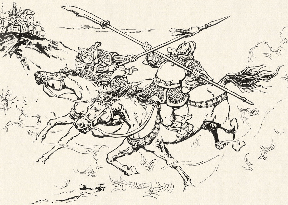 怀旧小人书连环画三国演义之马跃檀溪