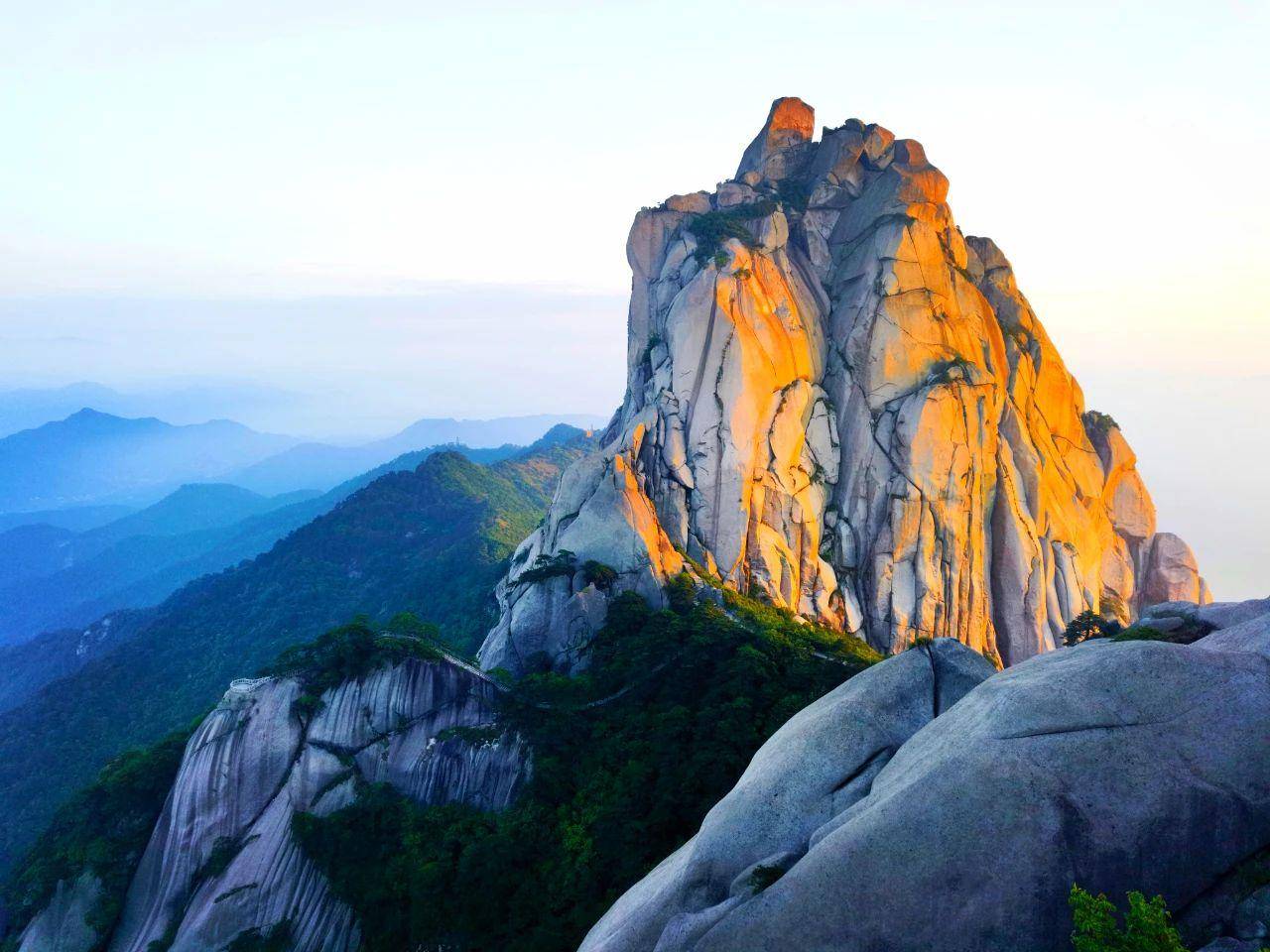 温州天柱山风景区图片