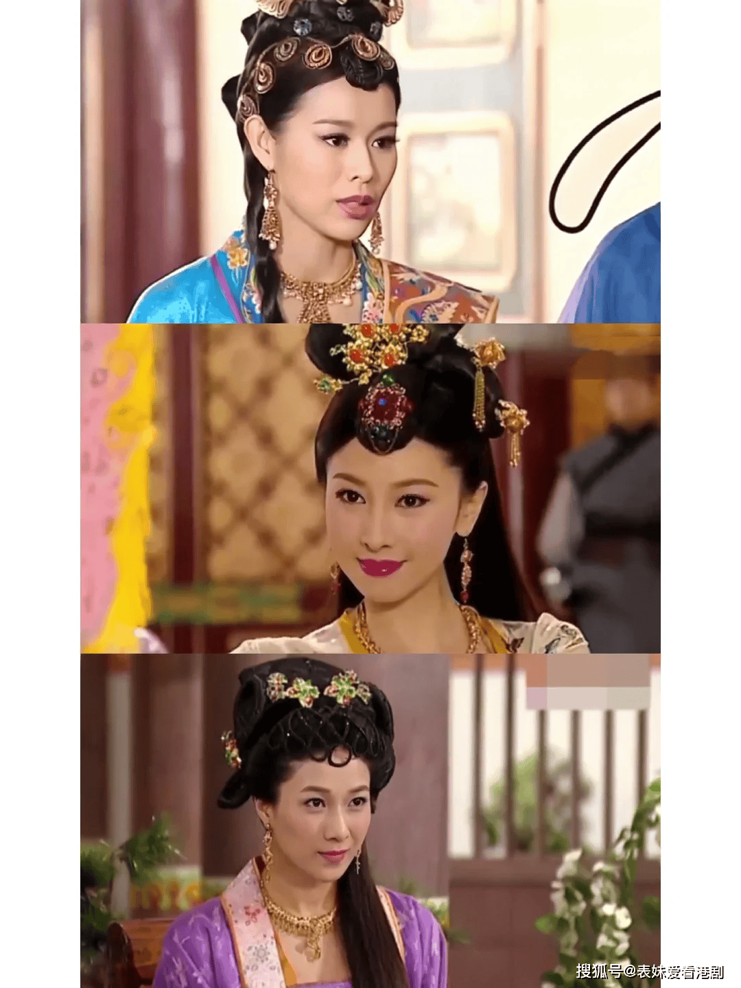 《耀舞长安》tvb美女大比拼,塑料姐妹情戏码,反目成仇又和好!