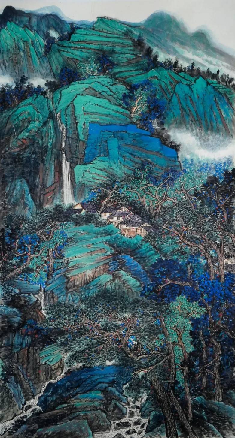 泰丰文化·国画名家丨曾逸云:素淡笔墨行走山水之间