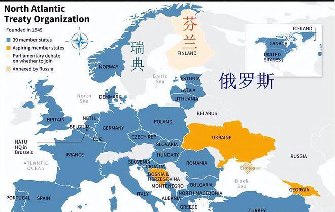 北约乌克兰地图图片