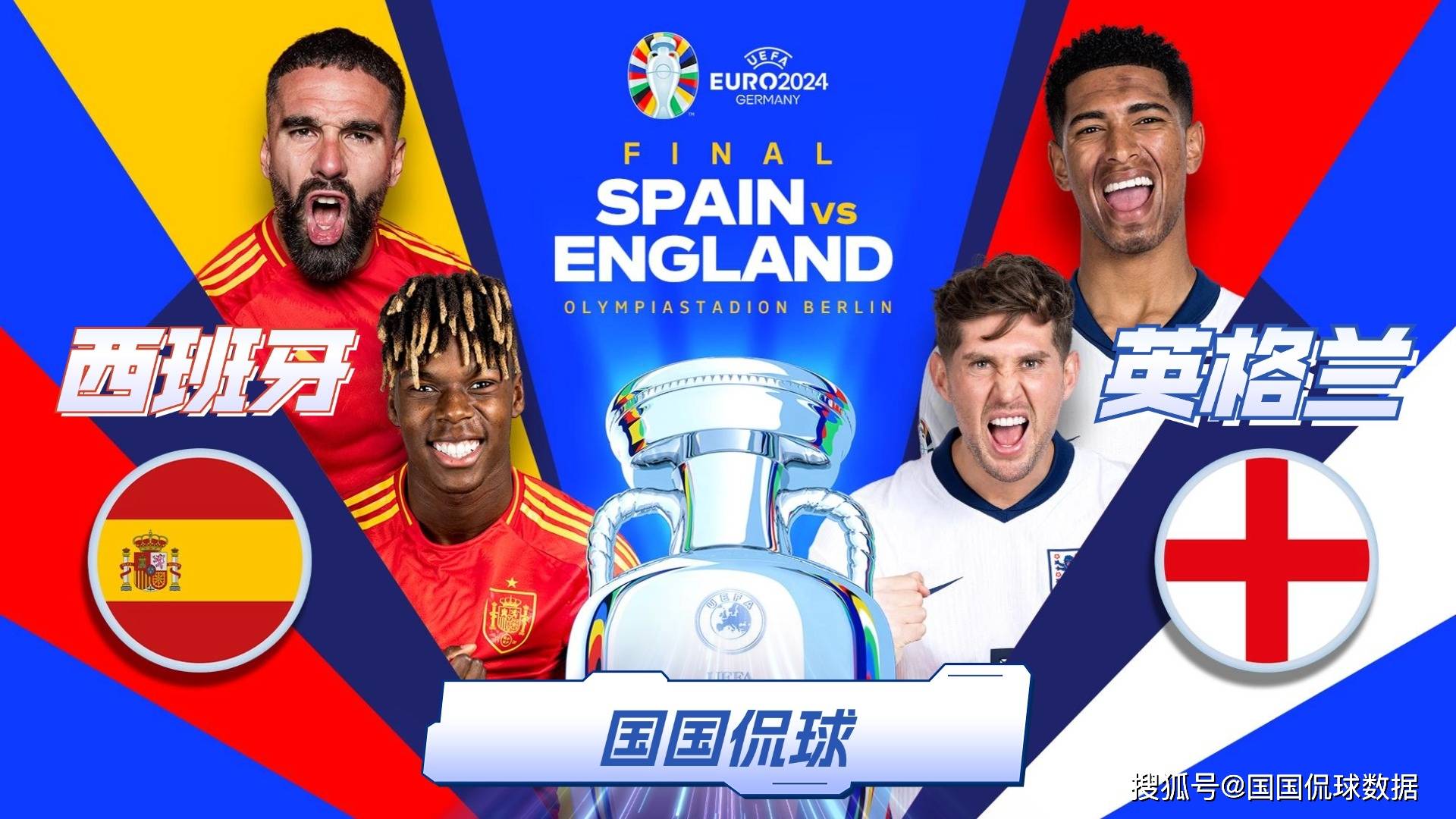 欧洲杯前瞻比分预测：西班牙VS英格兰_搜狐网