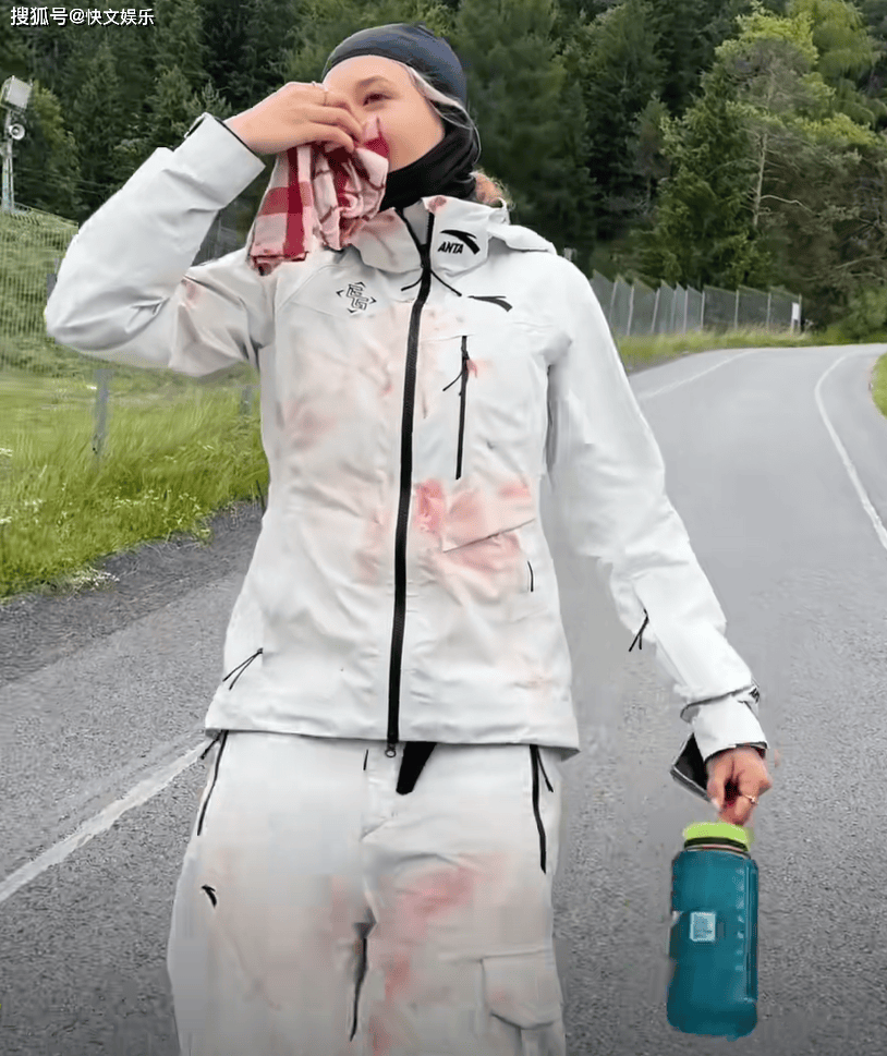 作为一个专业的运动员,世界冠军,谷爱凌竟然还能够在滑雪训练中受伤