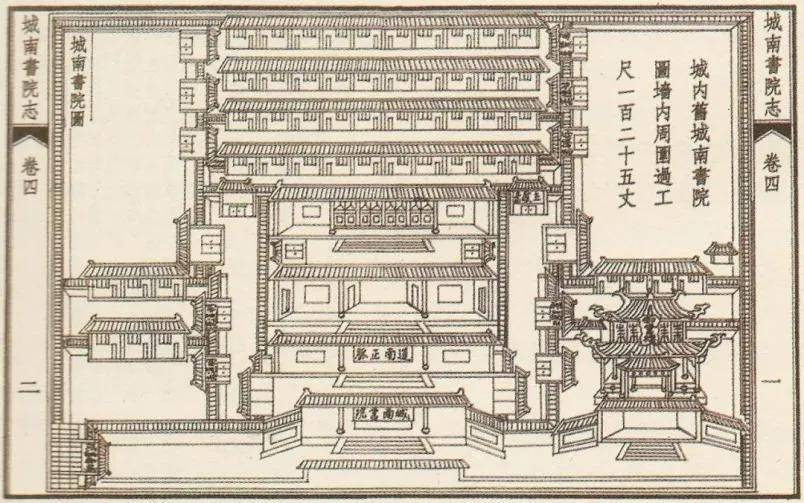 岳麓书院内部地图图片