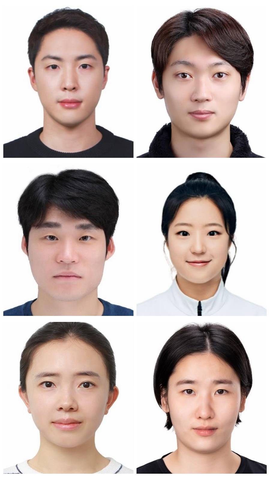 乒乓球奥运证件照:中国主打纯天然,韩国过度美颜,日本人均刘海