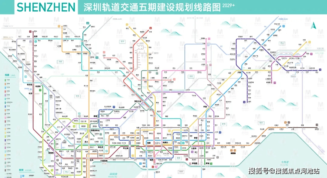 光明地铁18号线路图图片