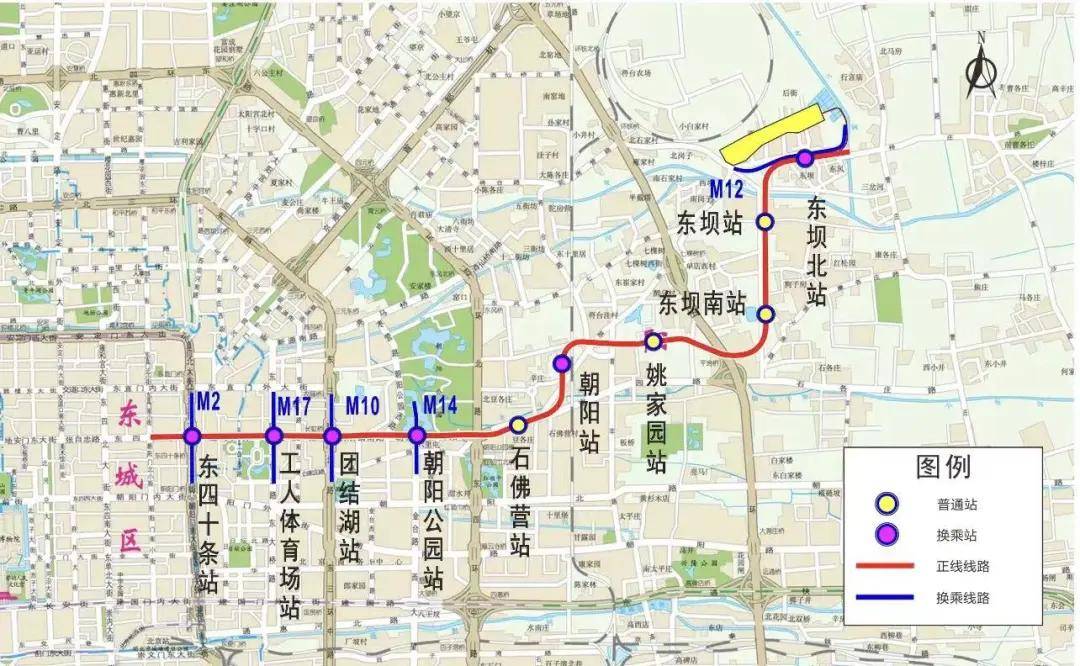 北京地铁s12东四环线图片