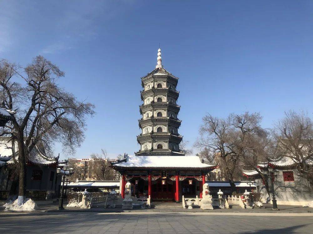东北四大丛林之一哈尔滨极乐寺_寺庙_建筑_南岗区