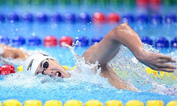 奥运游泳综述中国队获1铜女子接力破亚洲纪录男子接力第四